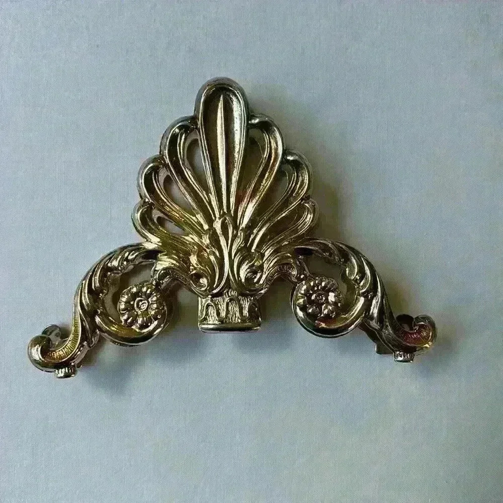 3 Ornate Vintage Silver Plate Metal Knife Rest/Flatware Holders/Orginizers - Picture 3 of 7